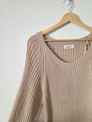 In Loom Ribbed Maxi Sweater Dress (L)