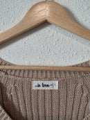 In Loom Ribbed Maxi Sweater Dress (L)