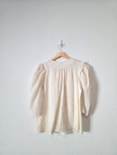 Current Air Puff Sleeve Top (M)