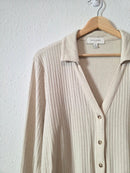 Banana Republic Oat Ribbed Top (L)