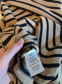 Loft Striped Turtleneck Sweater (M)