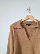 J.Crew Camel V Neck Sweater (XS)