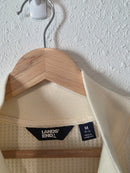 Lands End Waffle Henley Top (M)