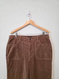 Quince Warm Brown Corduroy Pants (16)