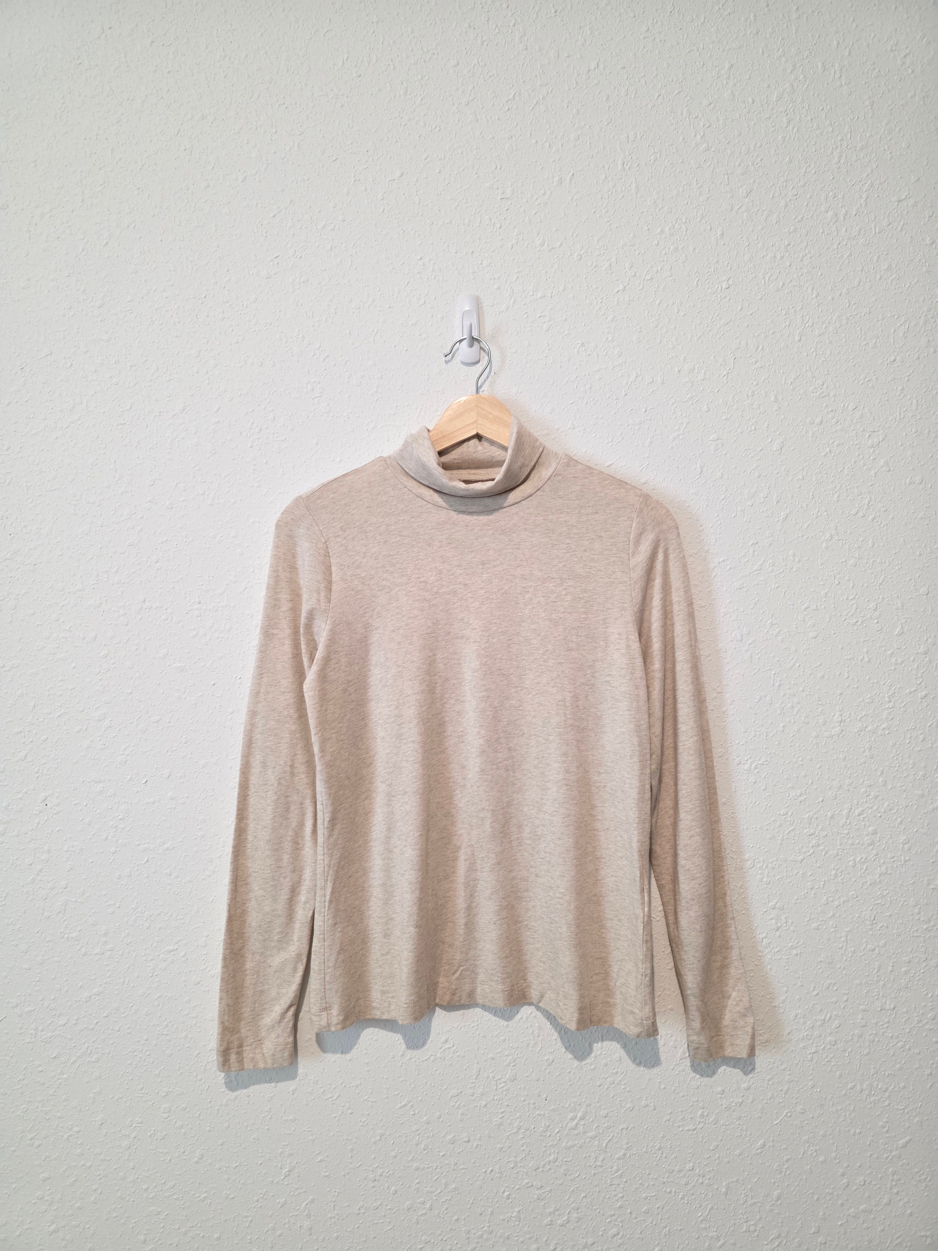 Banana Republic Oat Turtleneck Top (S)