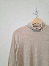 Banana Republic Oat Turtleneck Top (S)