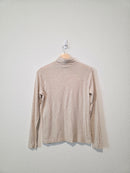 Banana Republic Oat Turtleneck Top (S)