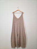 Eloquii Ribbed Wide Leg Jumpsuit (22/24)