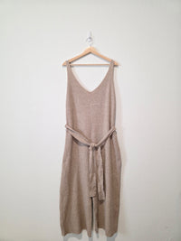 Eloquii Ribbed Wide Leg Jumpsuit (22/24)