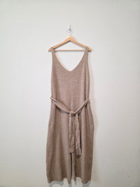 Eloquii Ribbed Wide Leg Jumpsuit (22/24)
