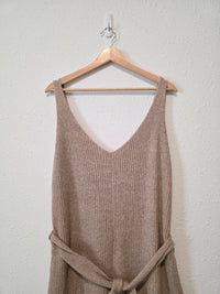 Eloquii Ribbed Wide Leg Jumpsuit (22/24)