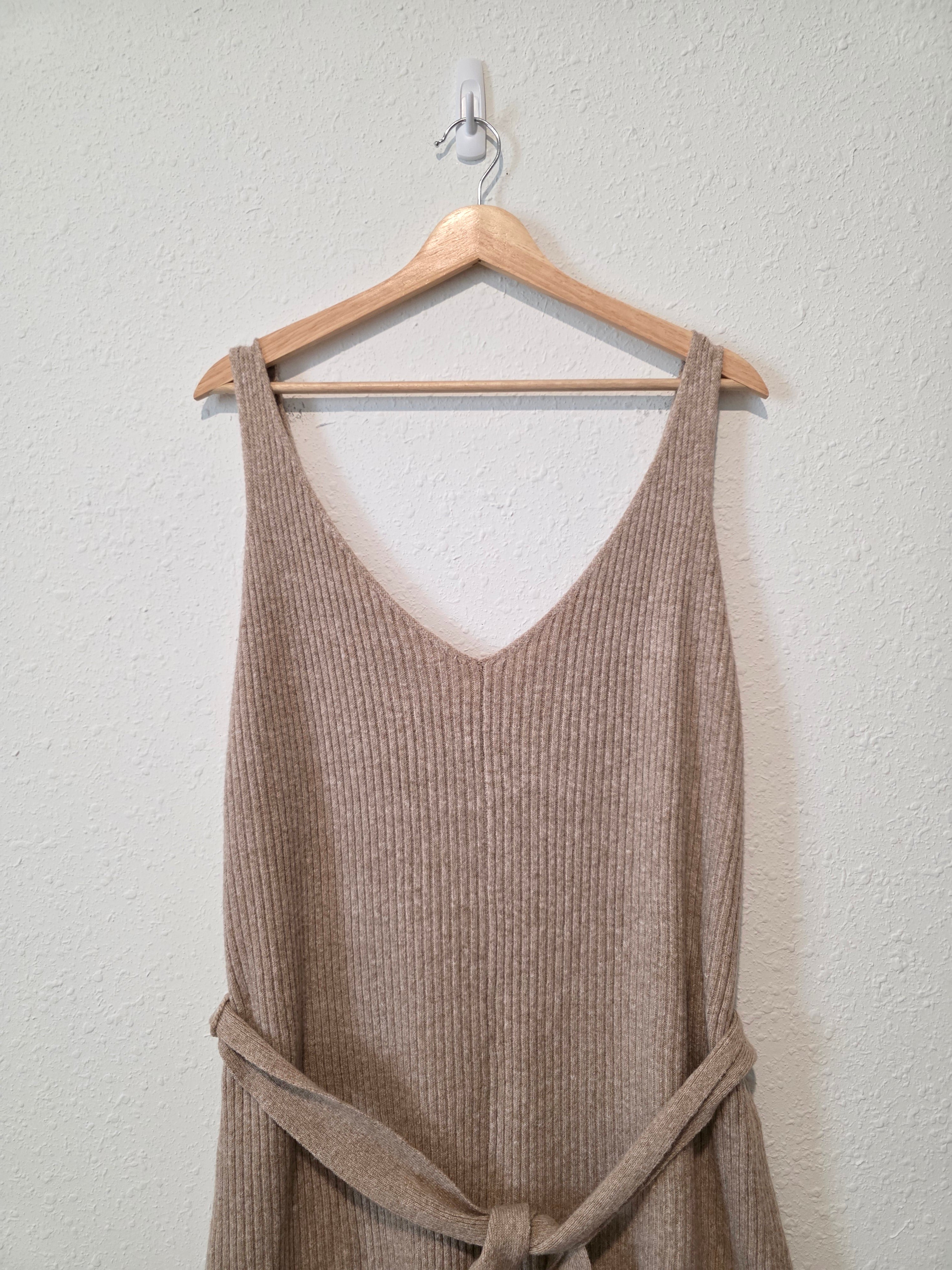 Eloquii Ribbed Wide Leg Jumpsuit (22/24)