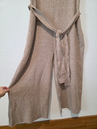 Eloquii Ribbed Wide Leg Jumpsuit (22/24)