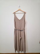 Eloquii Ribbed Wide Leg Jumpsuit (22/24)