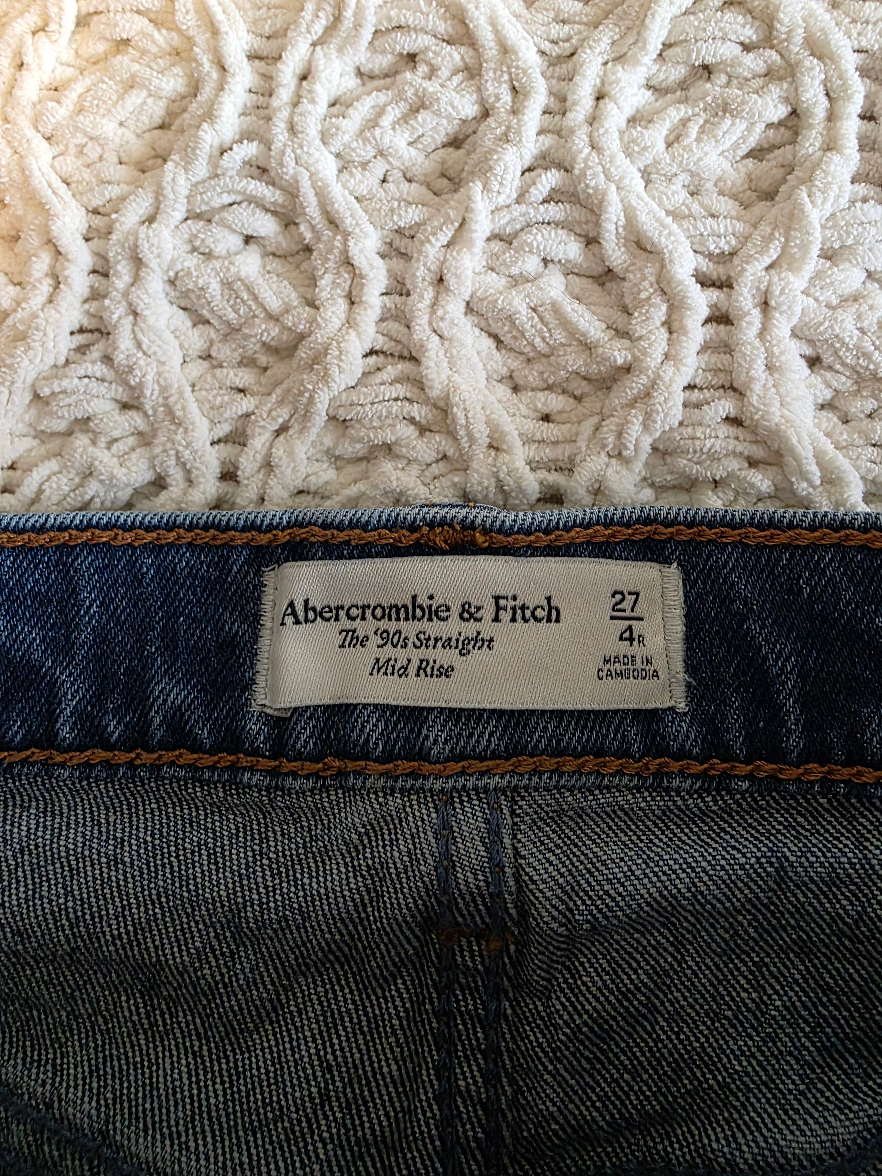 Abercrombie 90s Straight Jeans (27/4)
