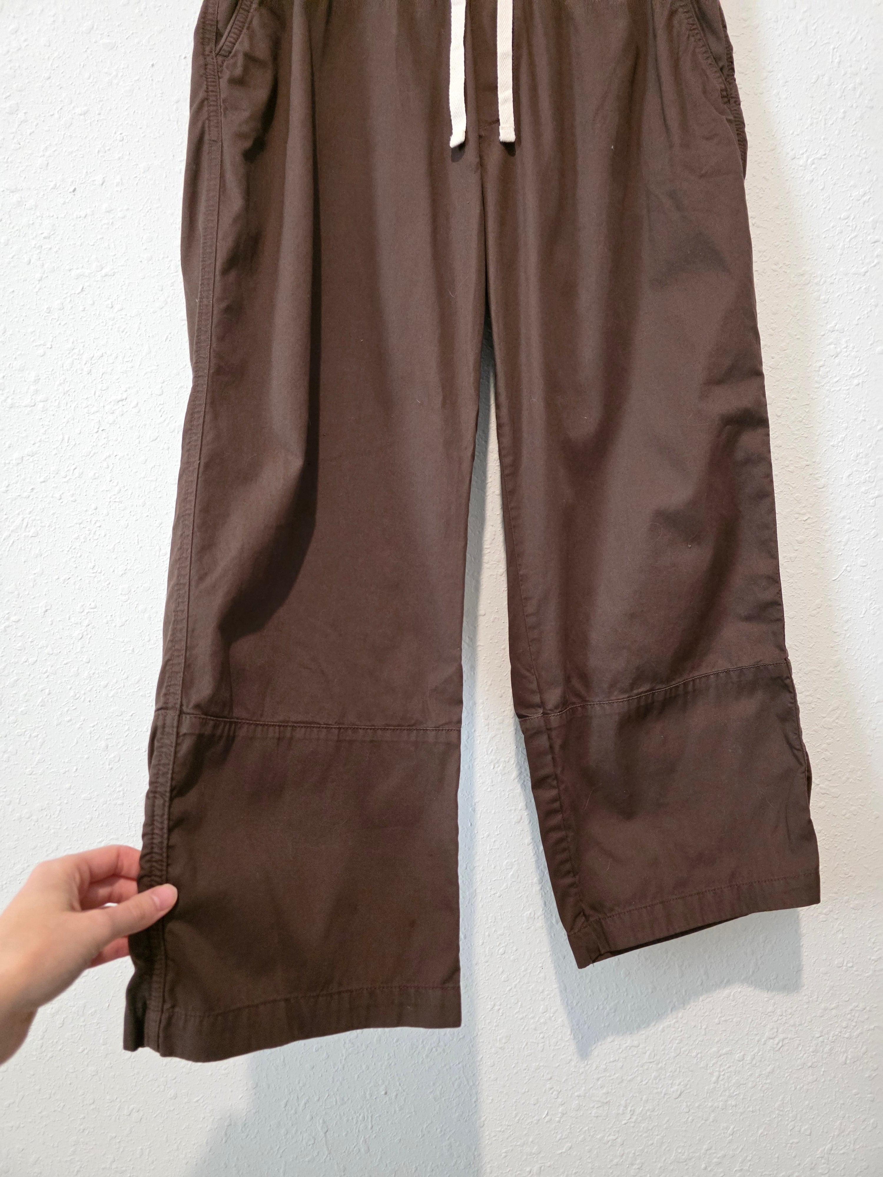Pact Brown Wide Leg Pants (L)