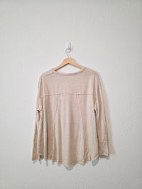 In Loom Neutral Long Sleeve Tee (S)