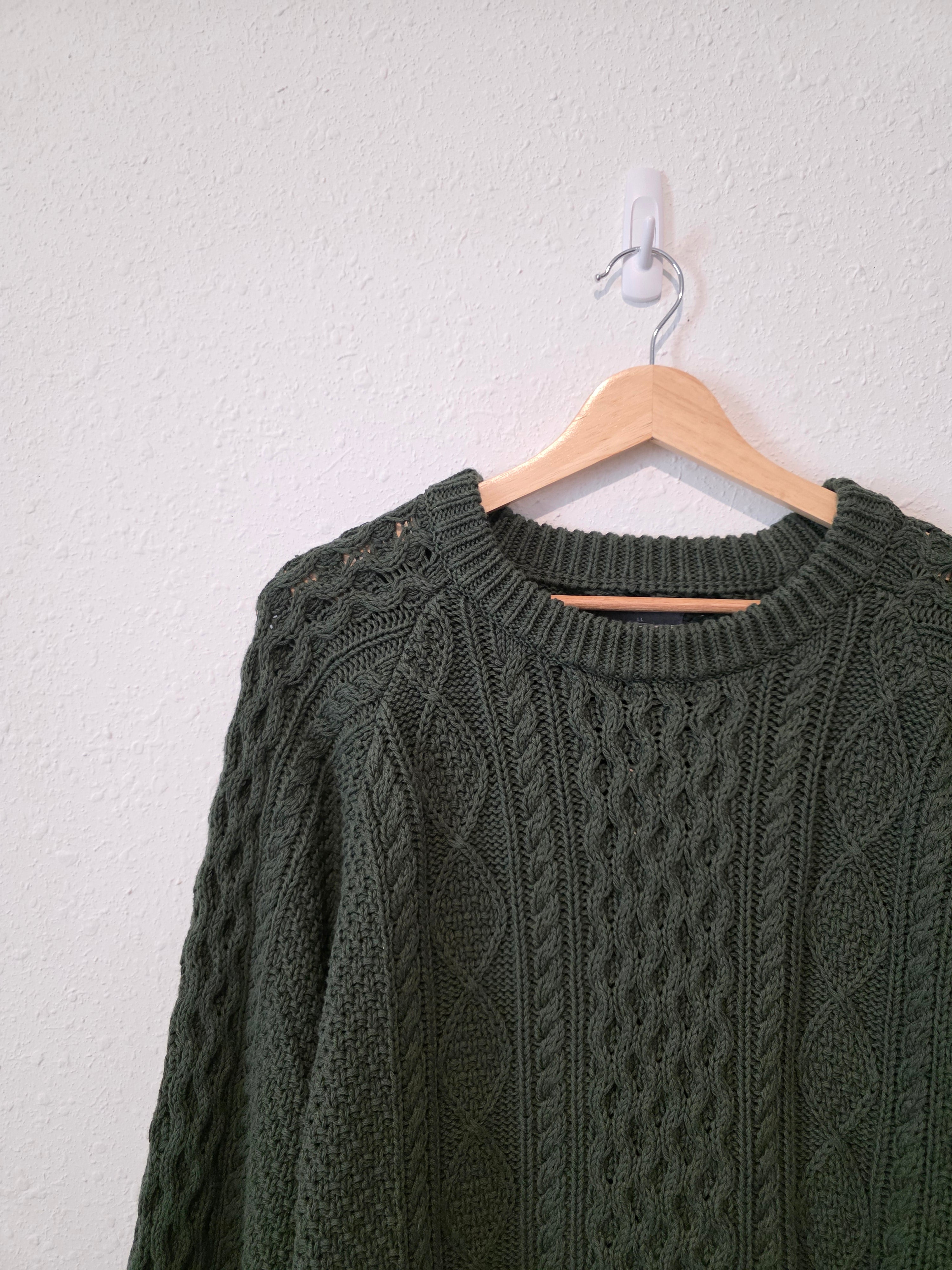 NEW LL Bean Chunky Fisherman Sweater (XL)