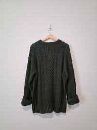 NEW LL Bean Chunky Fisherman Sweater (XL)