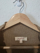 Mystree Ruffle Mockneck Sweater (L)