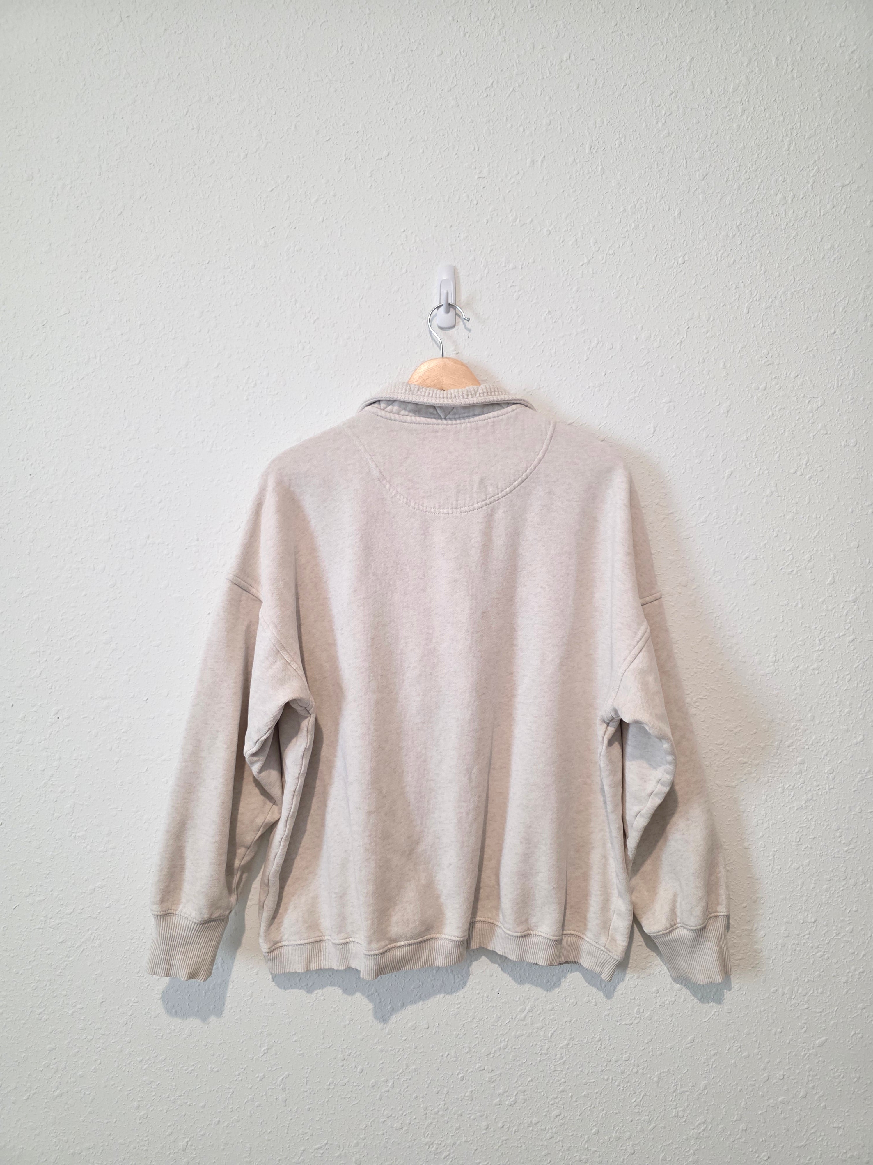 Aerie Oat Oversized Sweatshirt (S)