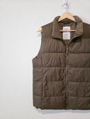 Gap Brown Puffer Vest (L)