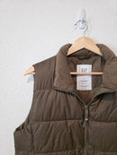 Gap Brown Puffer Vest (L)