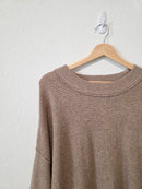 Aerie Oversized Waffle Sweater (M)