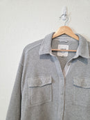 Aerie Oversized Waffle Shirt Jacket (S)