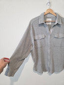 Aerie Oversized Waffle Shirt Jacket (S)