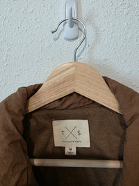Brown Cropped Vest (M)