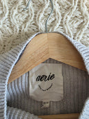 Aerie Gray Ribbed Oversized Sweater (XS)