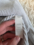 Aerie Gray Ribbed Oversized Sweater (XS)