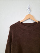 Aerie Brown Cozy Sweater (M)