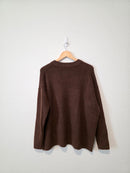 Aerie Brown Cozy Sweater (M)