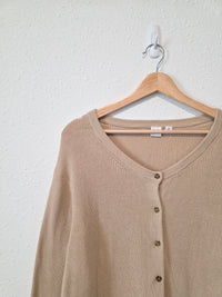 Gap Cotton Ribbed Cardigan Sweater (XXL)