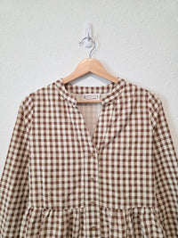 Loveriche Gingham Mini Dress (S)
