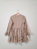 Loveriche Gingham Mini Dress (S)