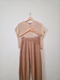 Neutral Ribbed Cotton Set (M)