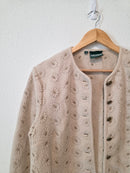 Vintage Floral Wool Jacket (S)