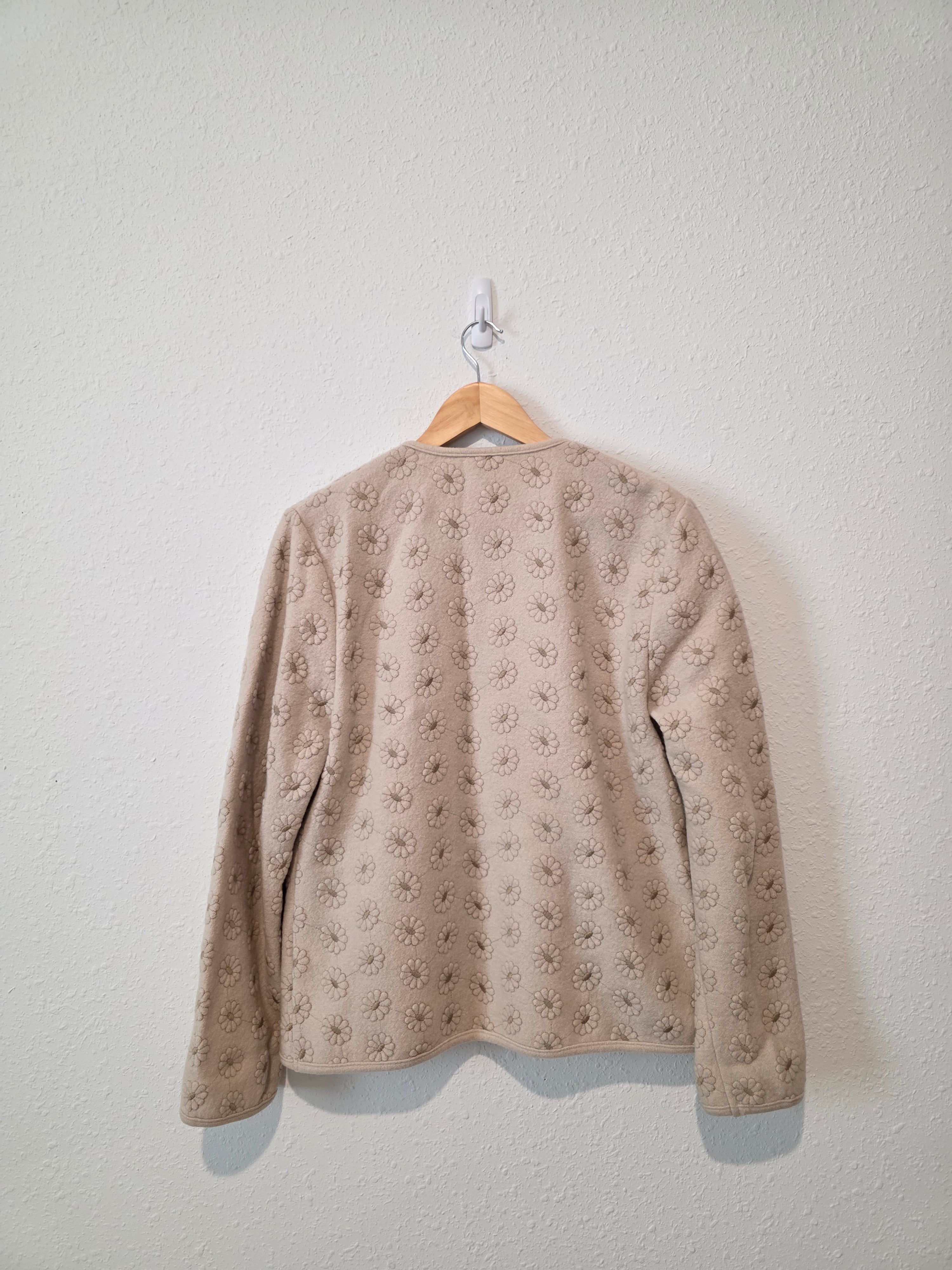 Vintage Floral Wool Jacket (S)