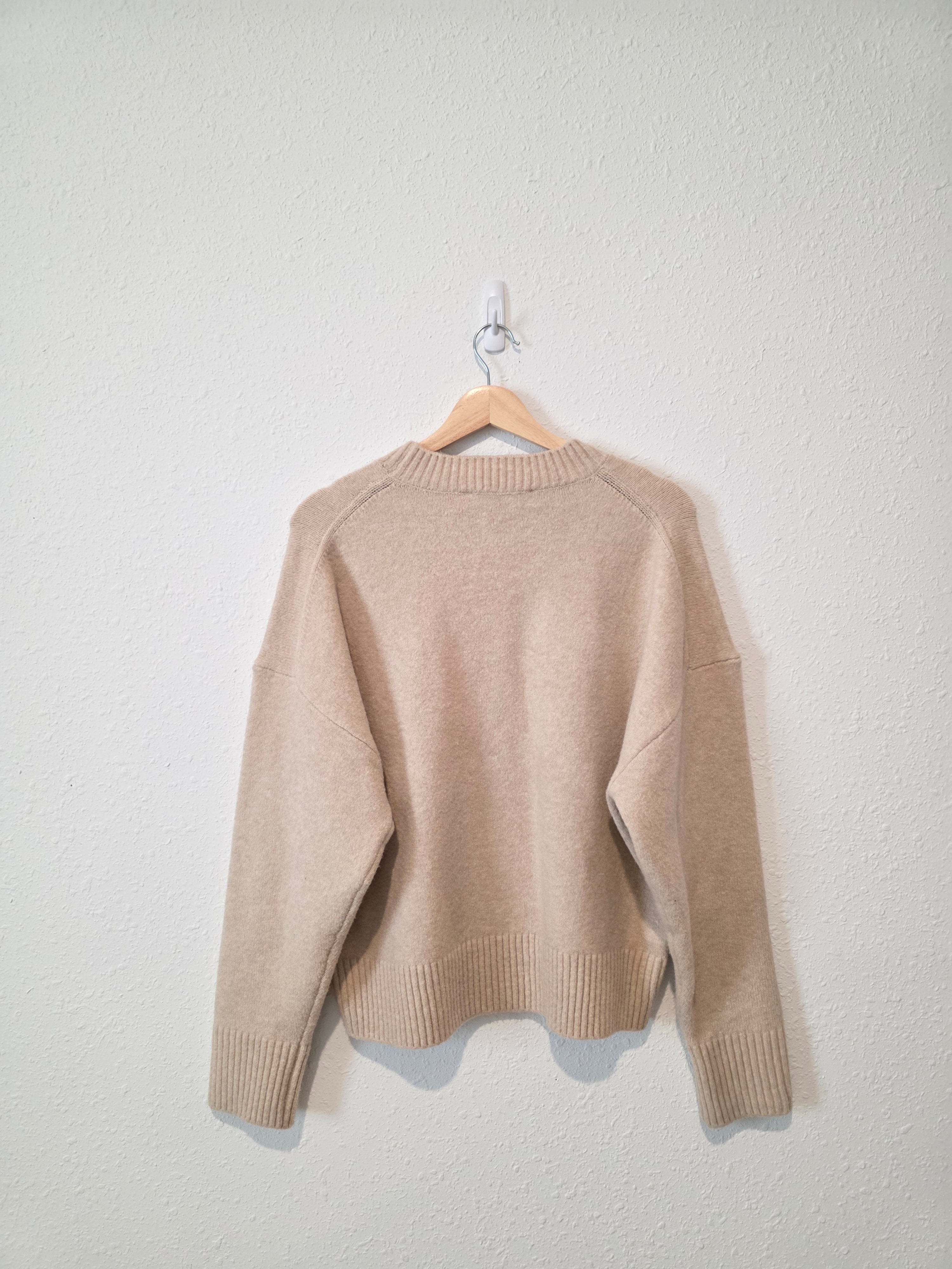Zara Oversized Ribbed Sweater (L)