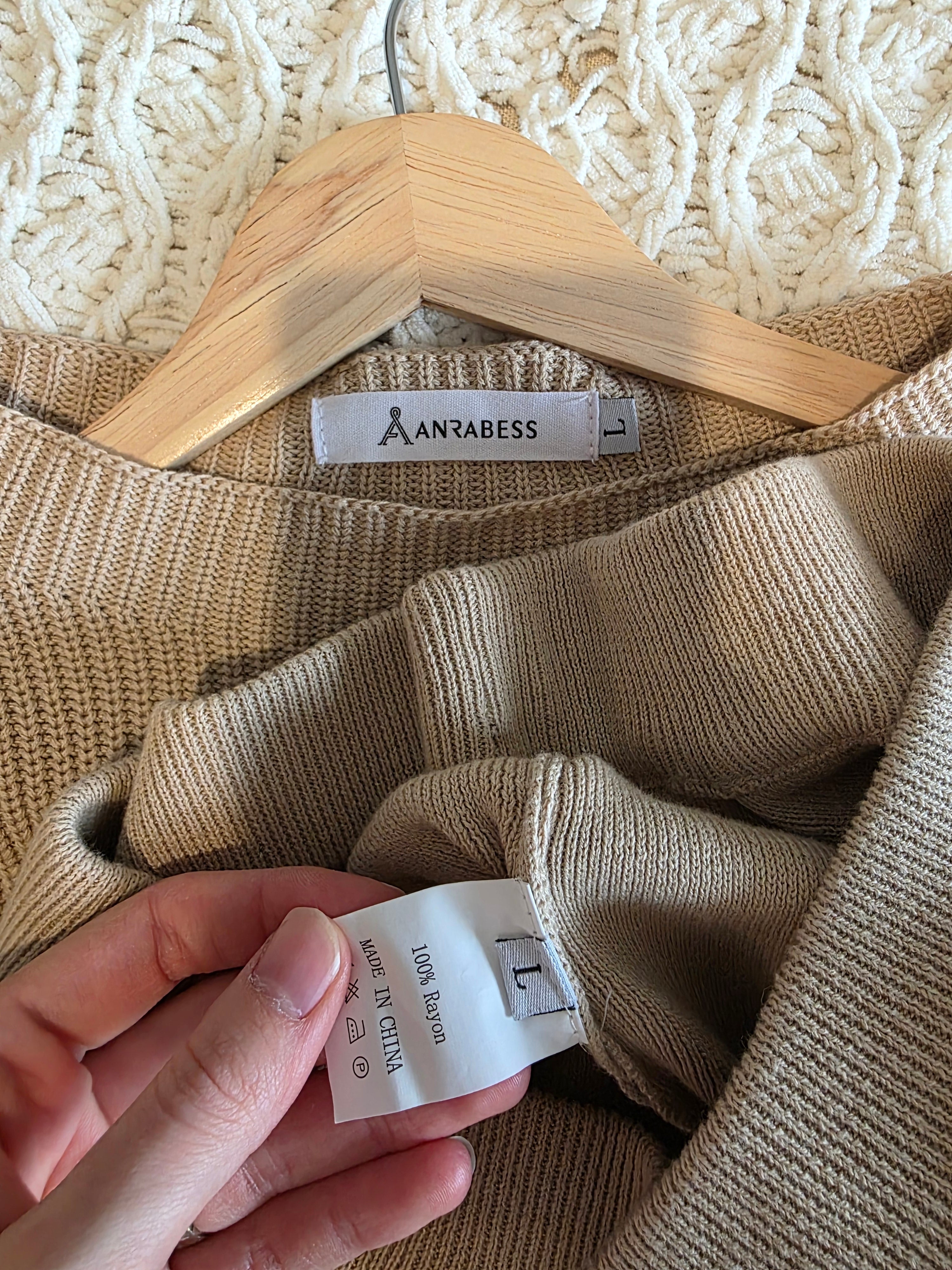 Neutral Cozy Knit Set (L)