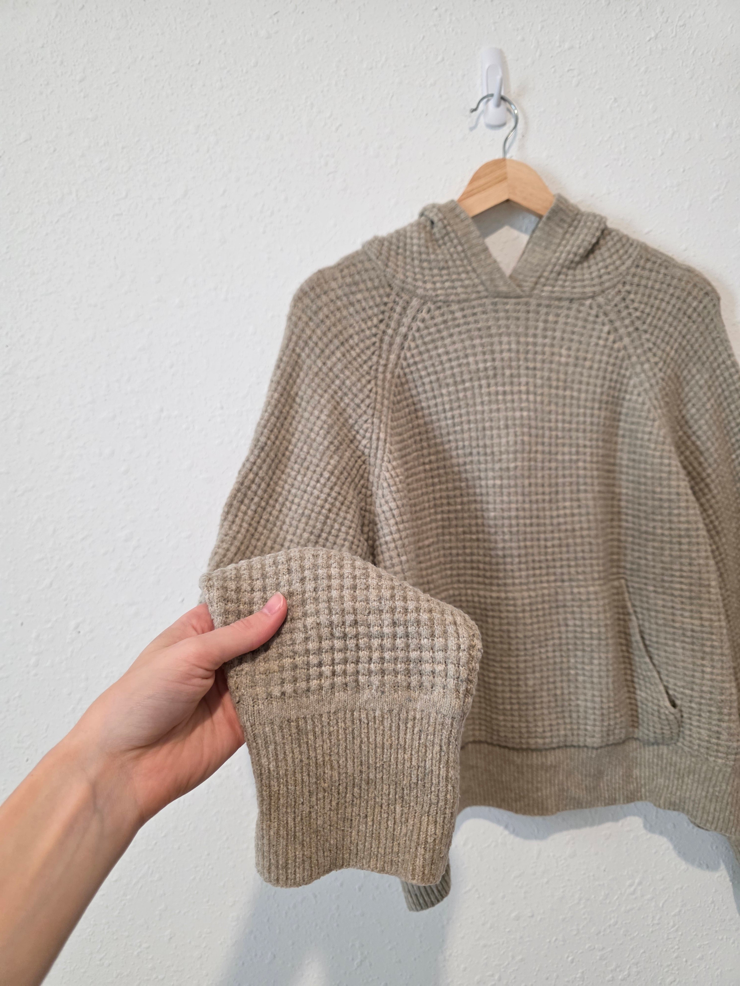 Abercrombie Cozy Waffle Hoodie (M)