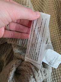 Abercrombie Cozy Waffle Hoodie (M)