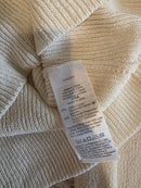 Madewell Cream Ribbed Sweater (S)
