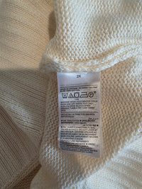 NEW Cotton Turtleneck Sweater (2X)