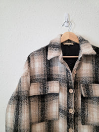 Altar'd State Oversized Plaid Coat (S)