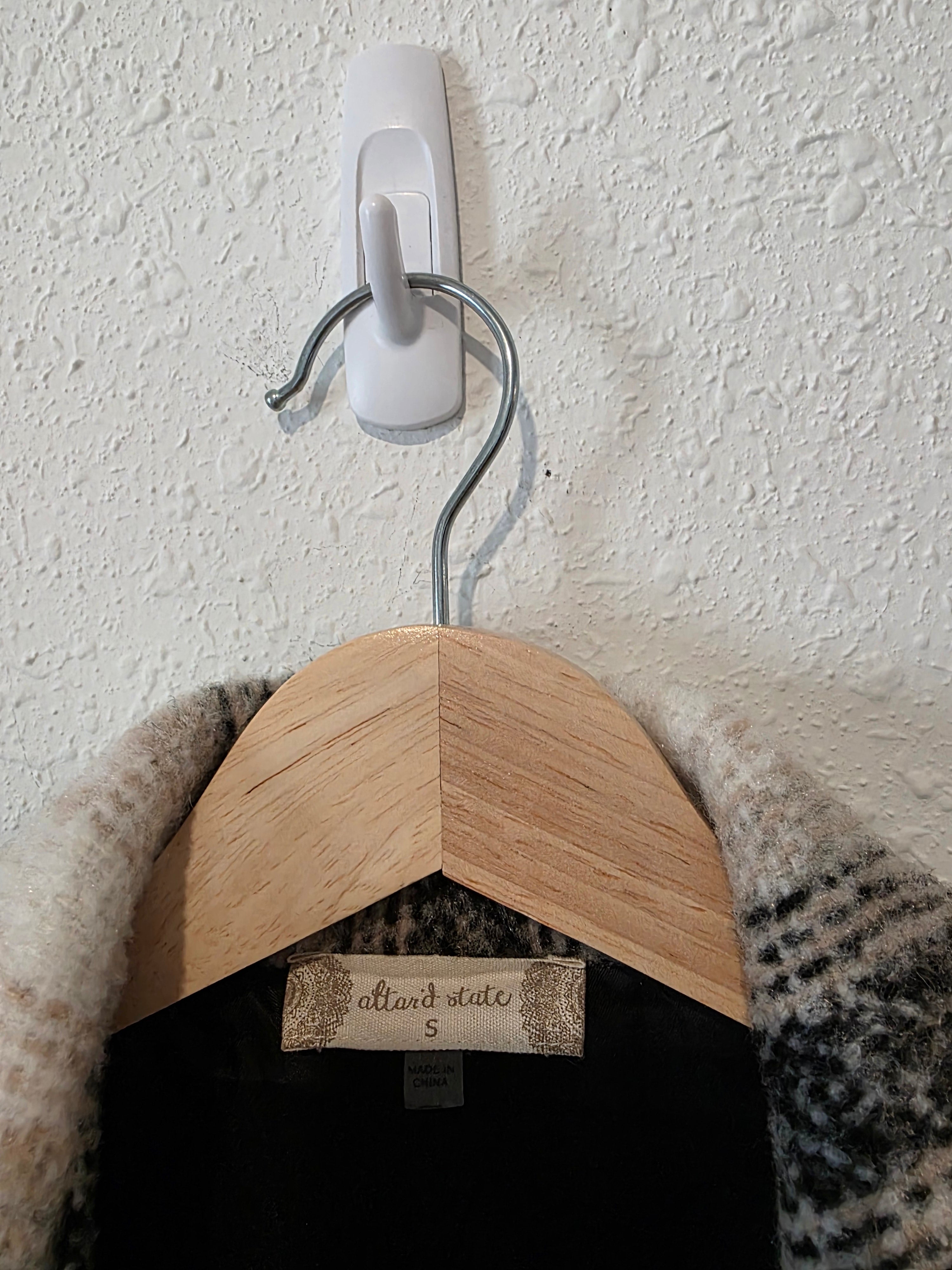 Altar'd State Oversized Plaid Coat (S)
