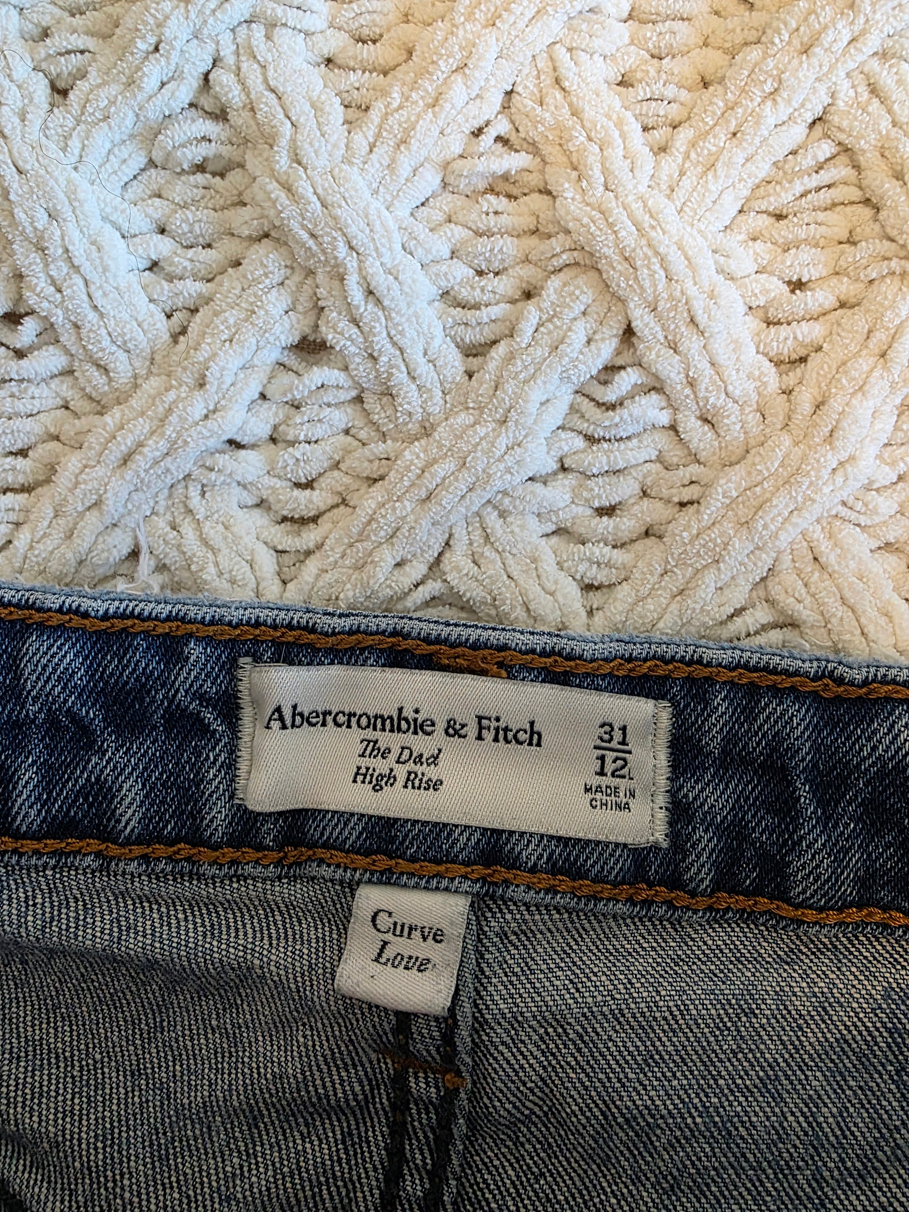 Abercrombie Relaxed Dad Jeans (31/12)